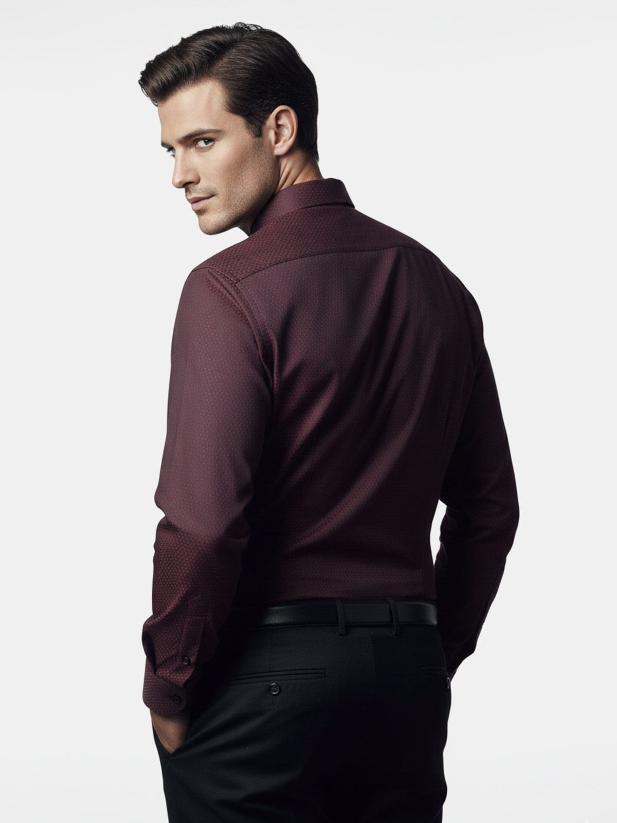 CAMISA MANGA LARGA ALGODÓN HOMBRE JOHN HOLDEN 2LC989 - 2