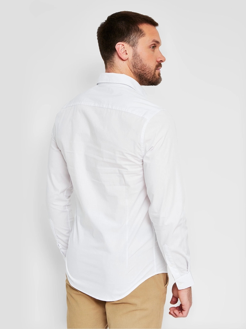 CAMISA MANGA LARGA ALGODÓN HOMBRE MARQUIS - 2