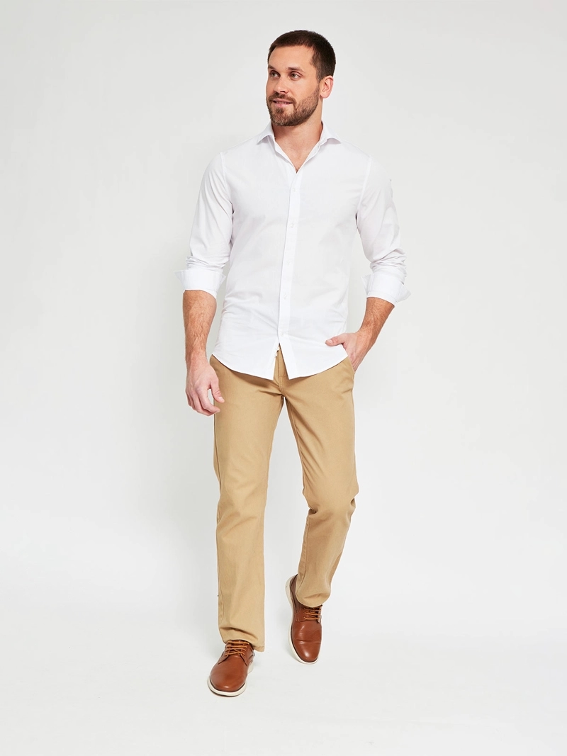 CAMISA MANGA LARGA ALGODÓN HOMBRE MARQUIS - 4