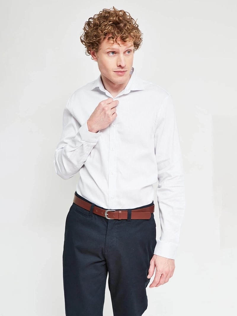 CAMISA MANGA LARGA ALGODÓN HOMBRE MARQUIS - 1