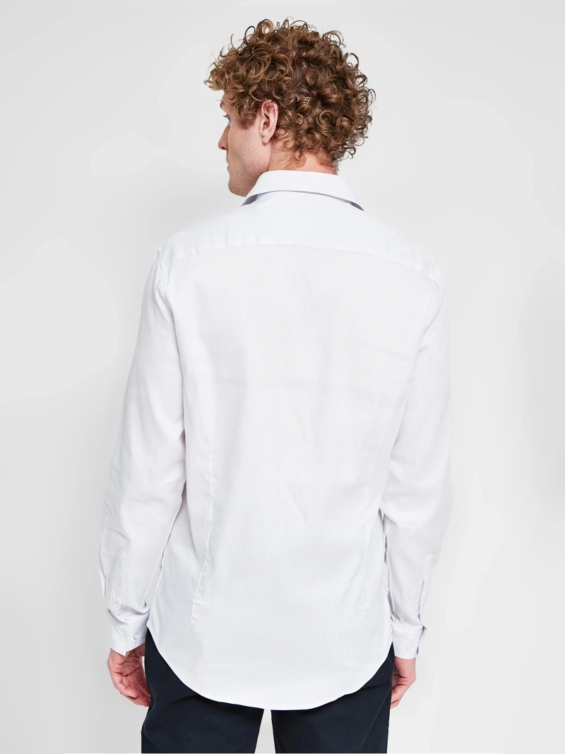 CAMISA MANGA LARGA ALGODÓN HOMBRE MARQUIS - 2