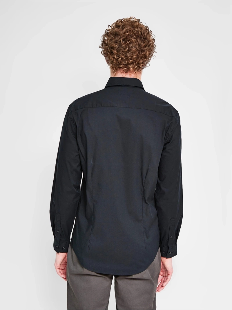 CAMISA MANGA LARGA ALGODÓN HOMBRE MARQUIS - 2