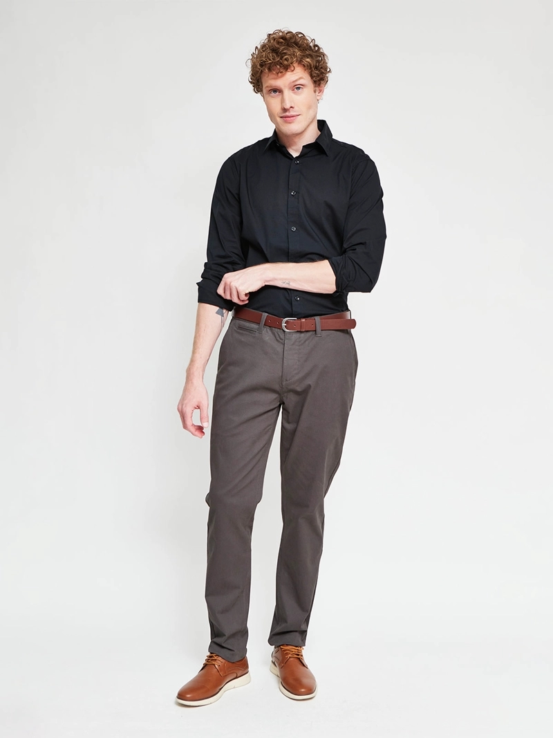 CAMISA MANGA LARGA ALGODÓN HOMBRE MARQUIS - 4