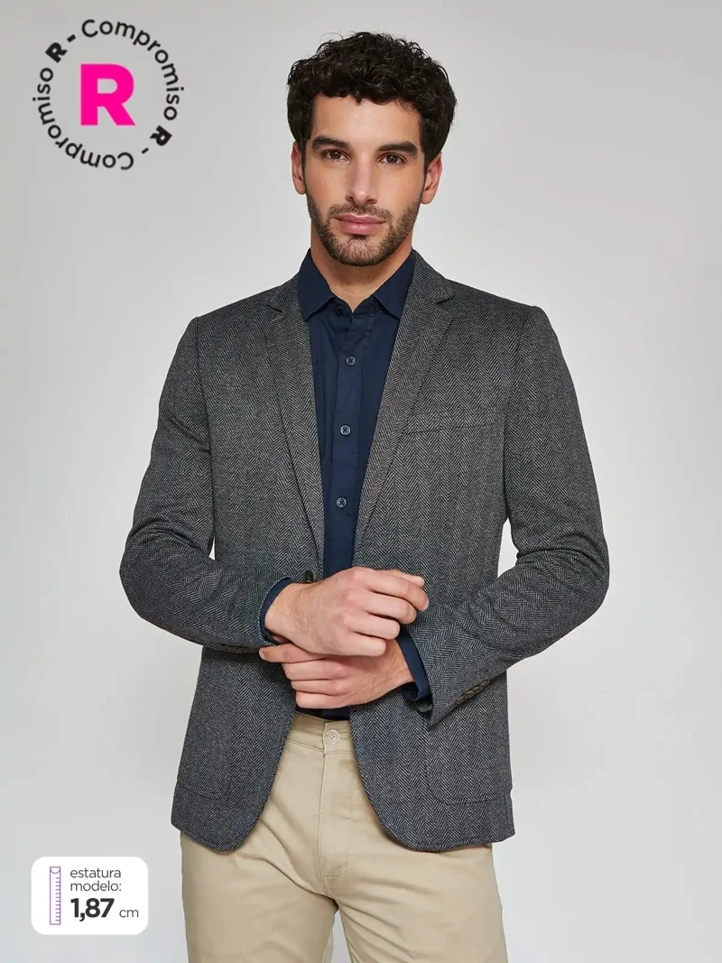 SACO HOMBRE CACHAREL - 1