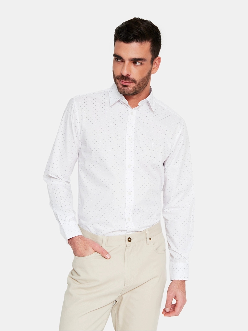 CAMISA MANGA LARGA HOMBRE KENNETH STEVENS - 1