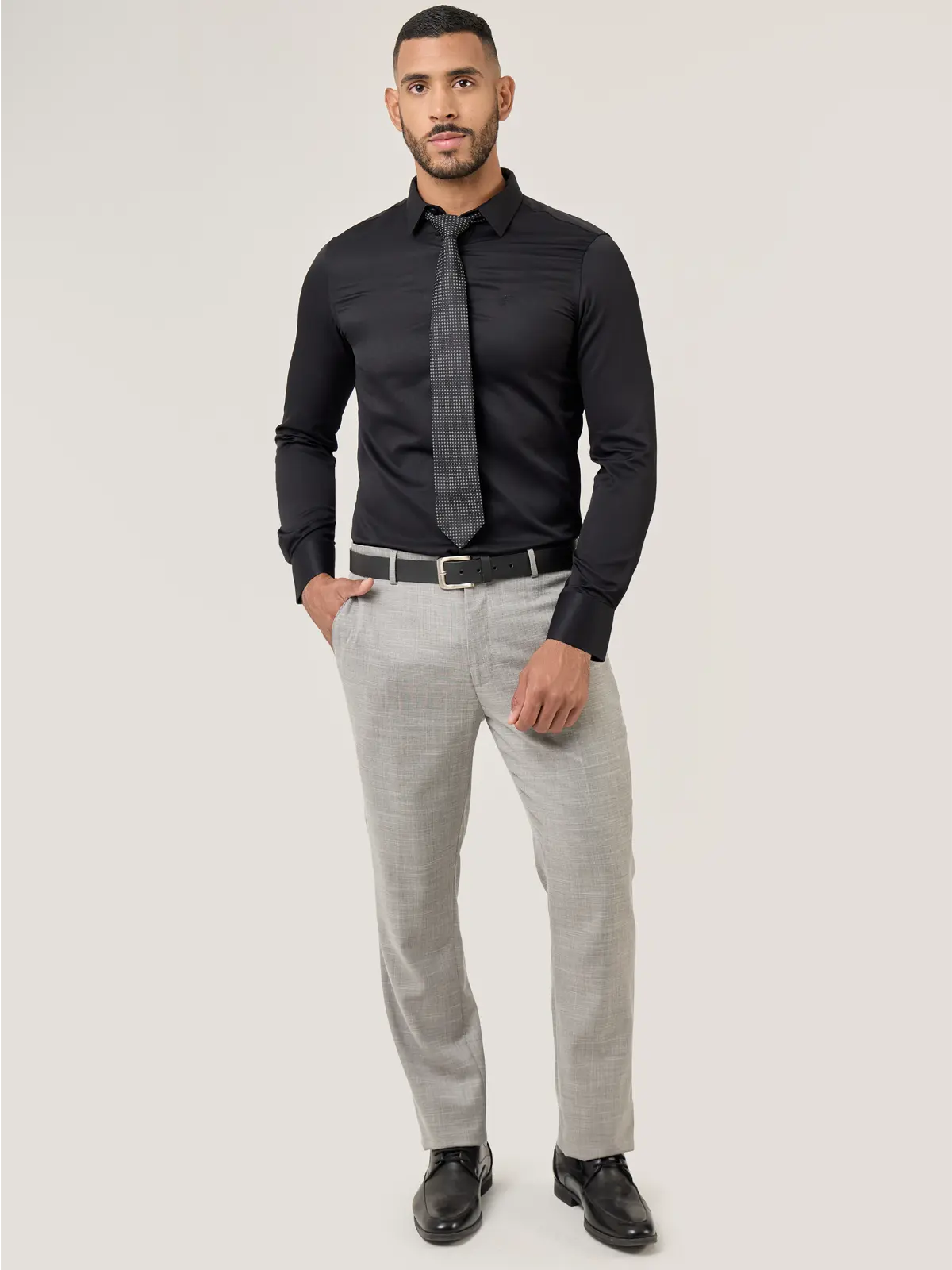 CAMISA MANGA LARGA HOMBRE JOHN HOLDEN NEGRO 3LC053 - 5
