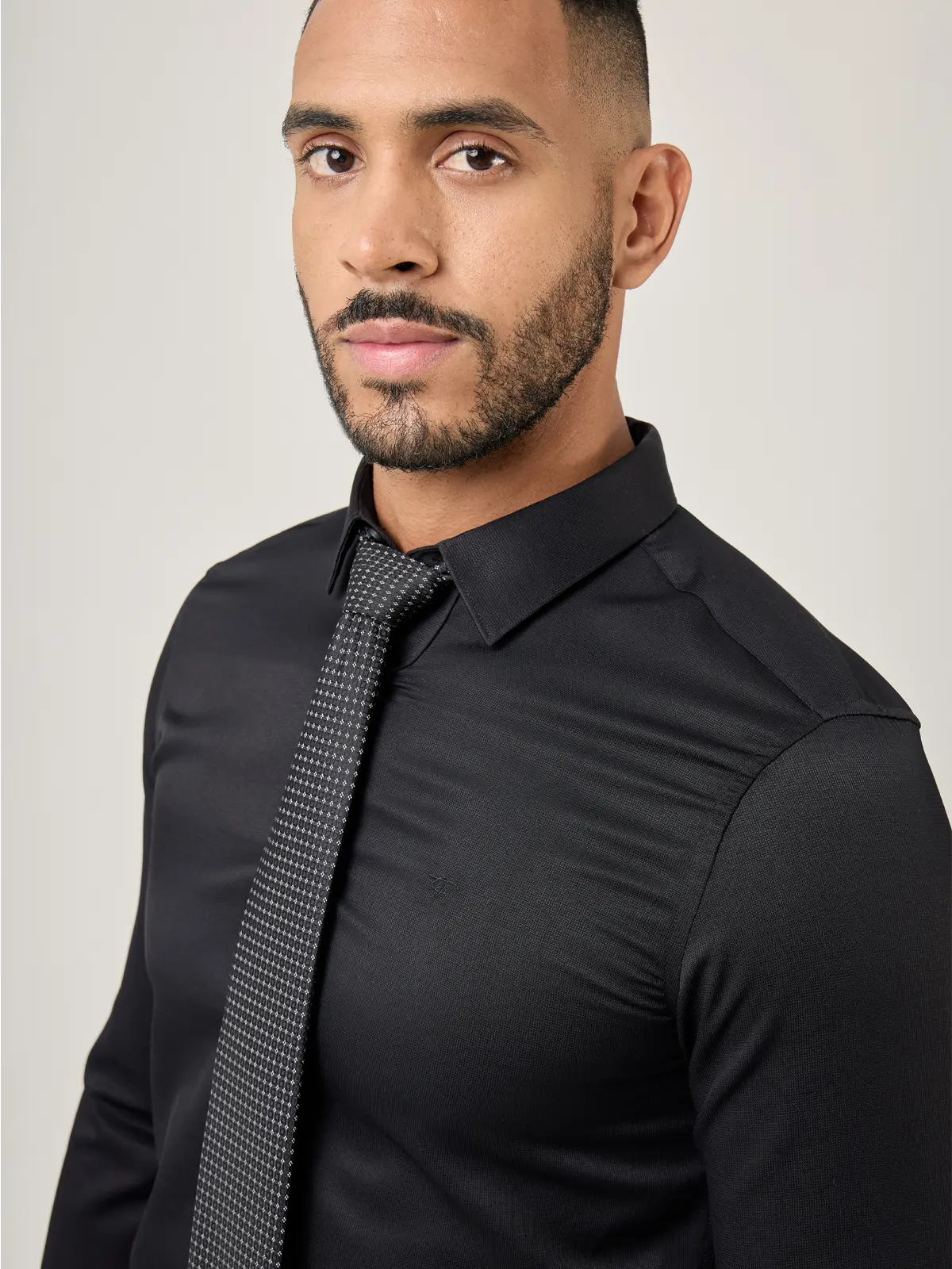 CAMISA MANGA LARGA HOMBRE JOHN HOLDEN NEGRO 3LC053 - 4