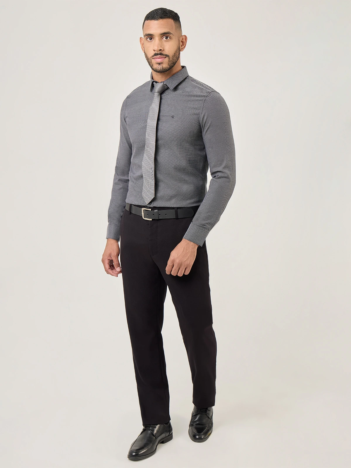 CAMISA MANGA LARGA HOMBRE JOHN HOLDEN GRIS 3LC052 - 5