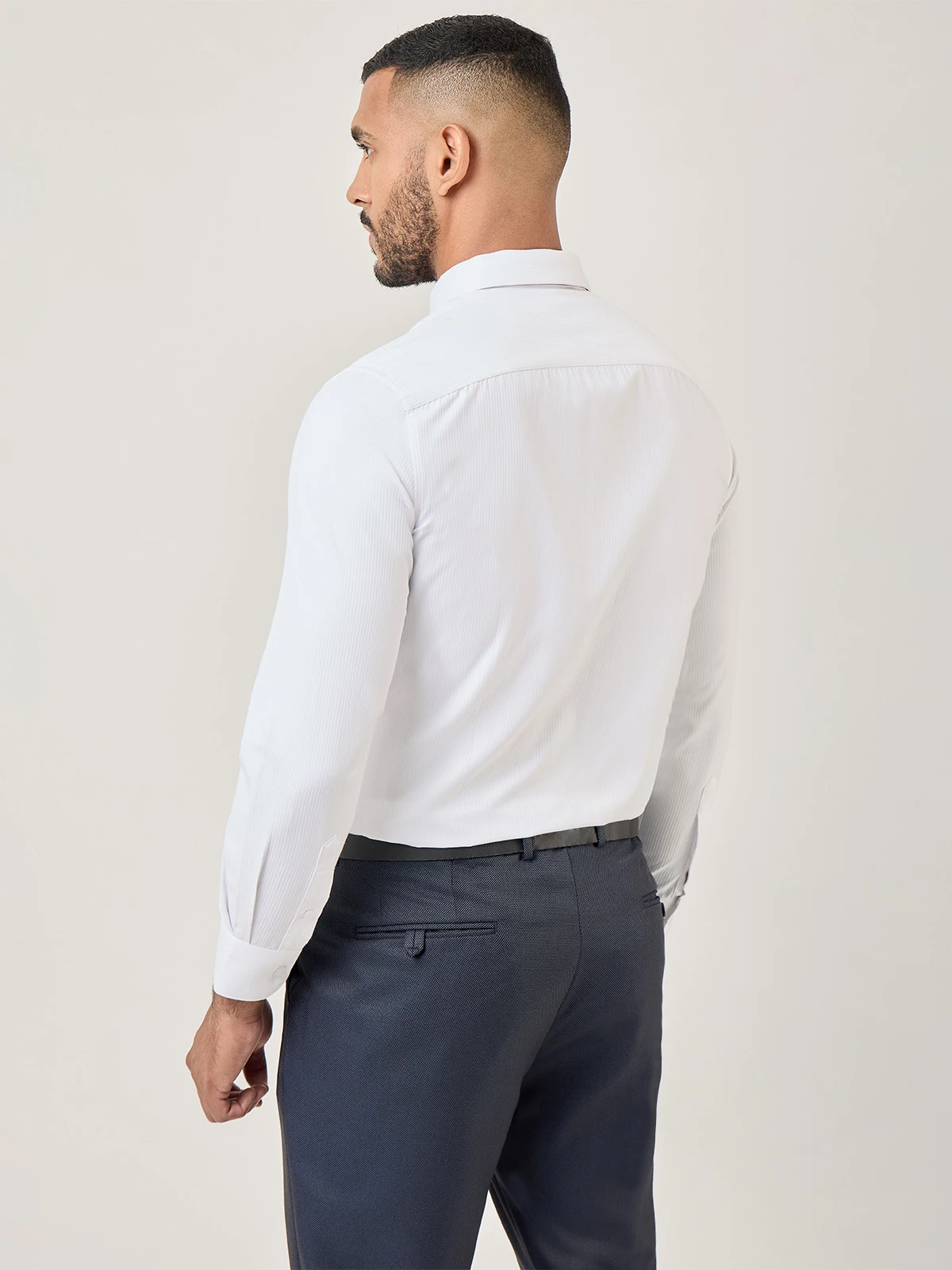 CAMISA MANGA LARGA HOMBRE JOHN HOLDEN BLANCO 3LC031 - 2