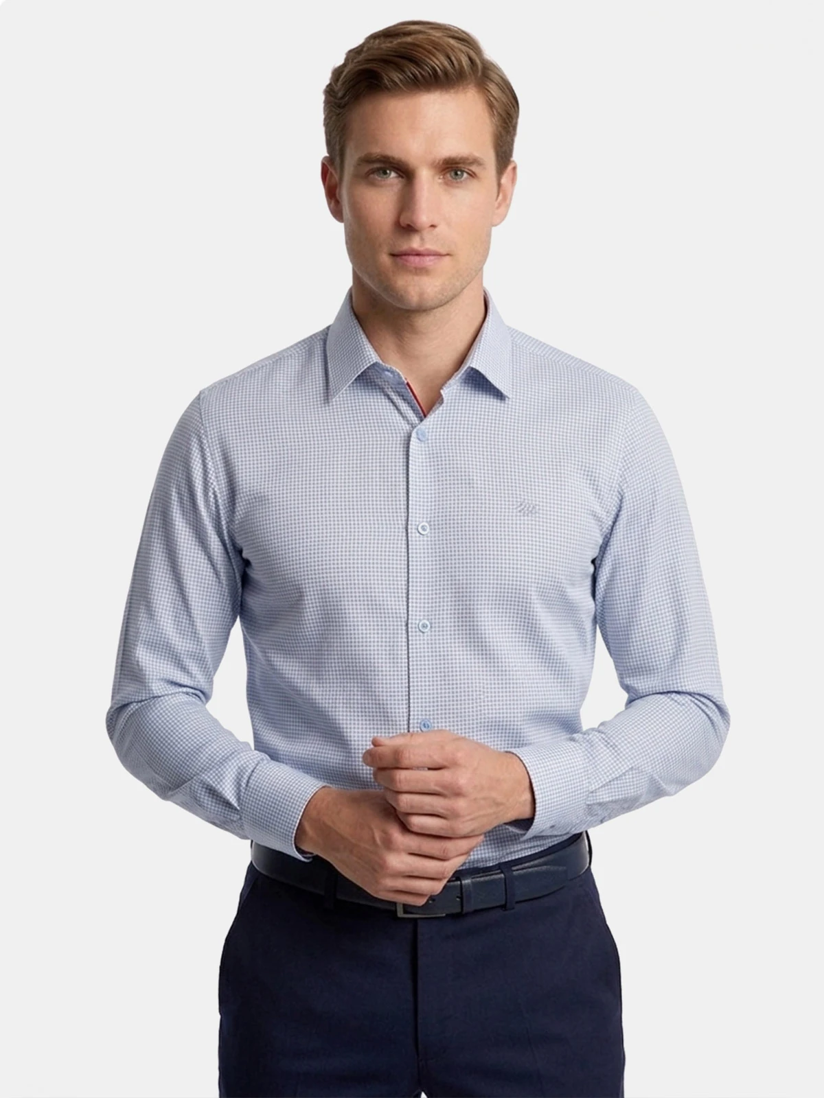 CAMISA MANGA LARGA HOMBRE JOHN HOLDEN PFR003 - 1