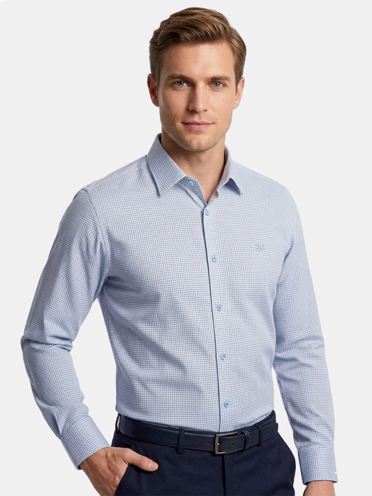 CAMISA MANGA LARGA HOMBRE JOHN HOLDEN PFR003 - 2