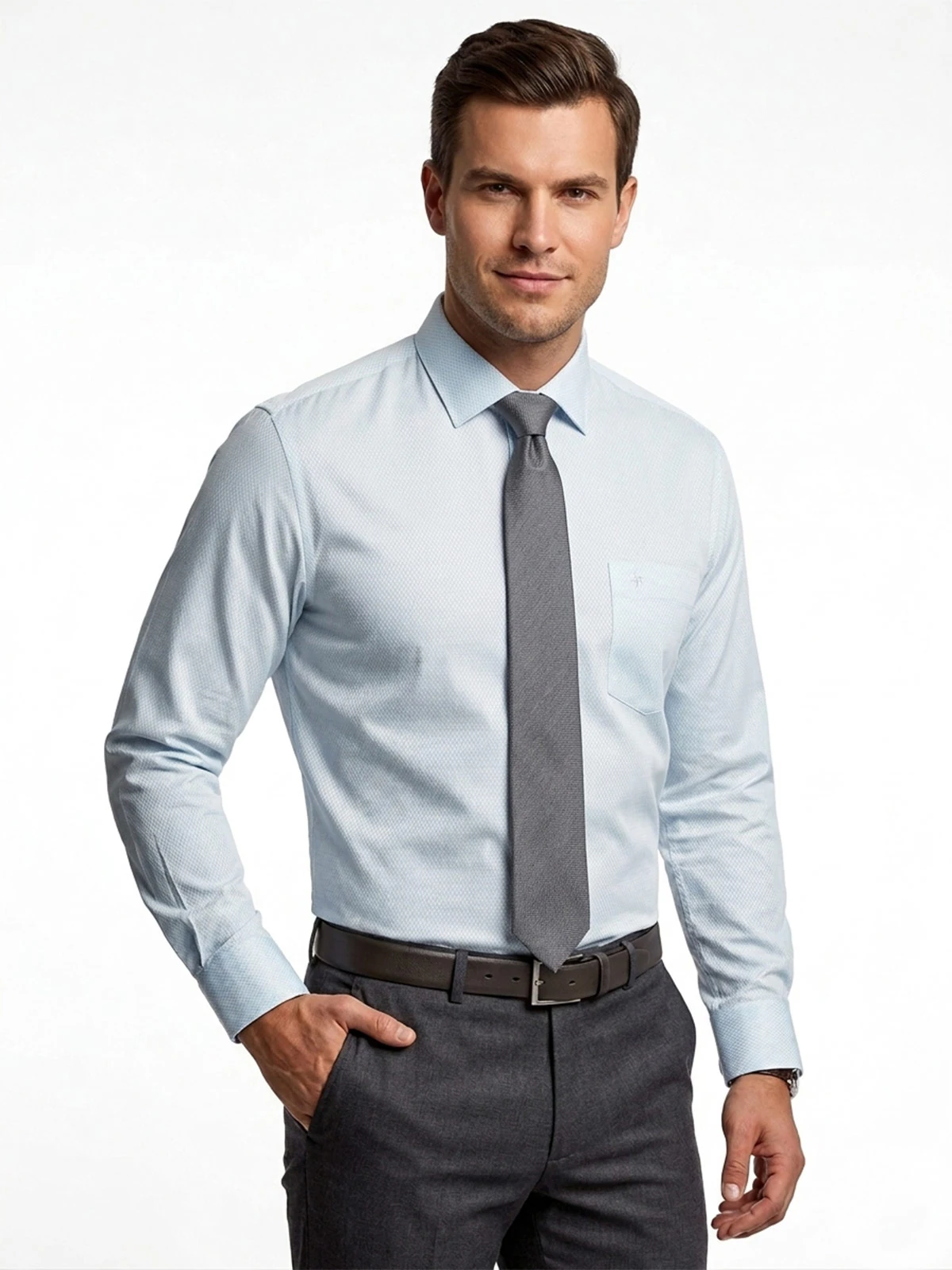 CAMISA MANGA LARGA HOMBRE JOHN HOLDEN ECO SF 3LC072 - 1