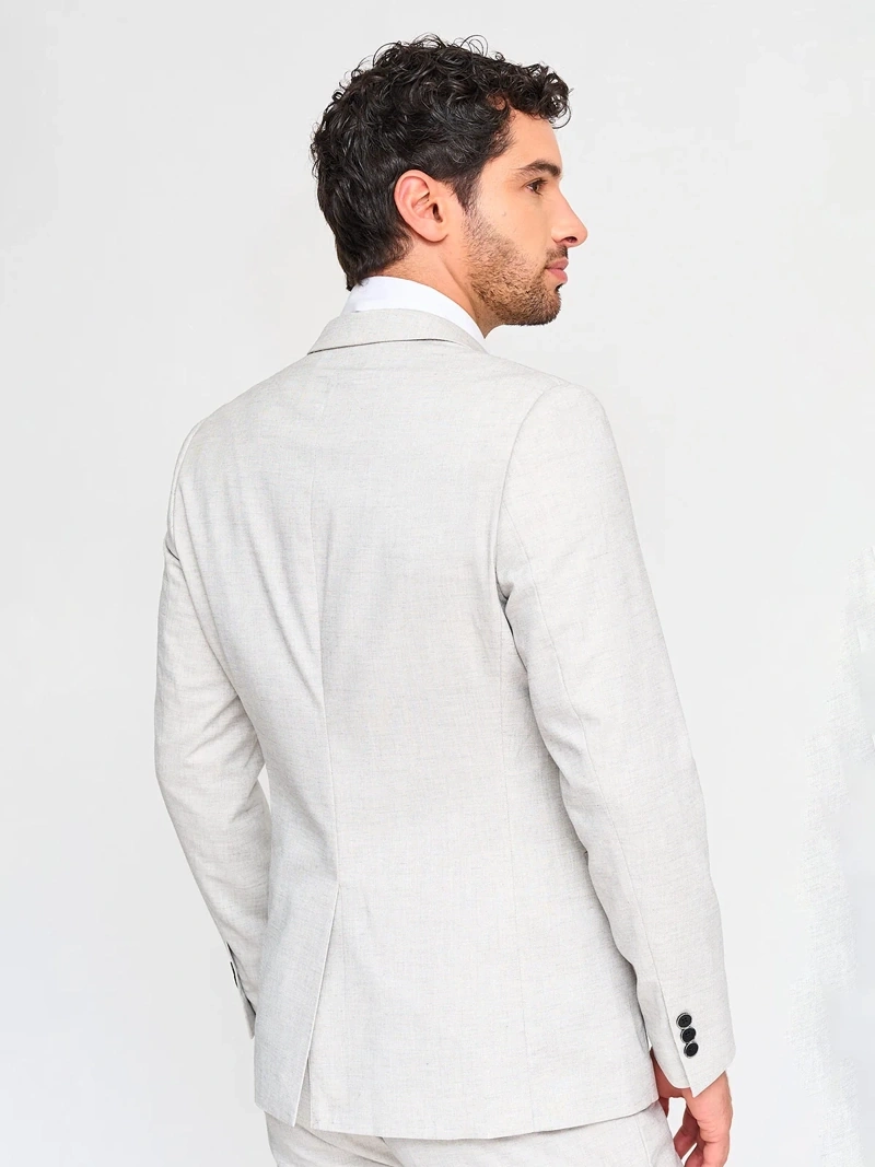 SACO HOMBRE INDEX GRIS CLARO - 2