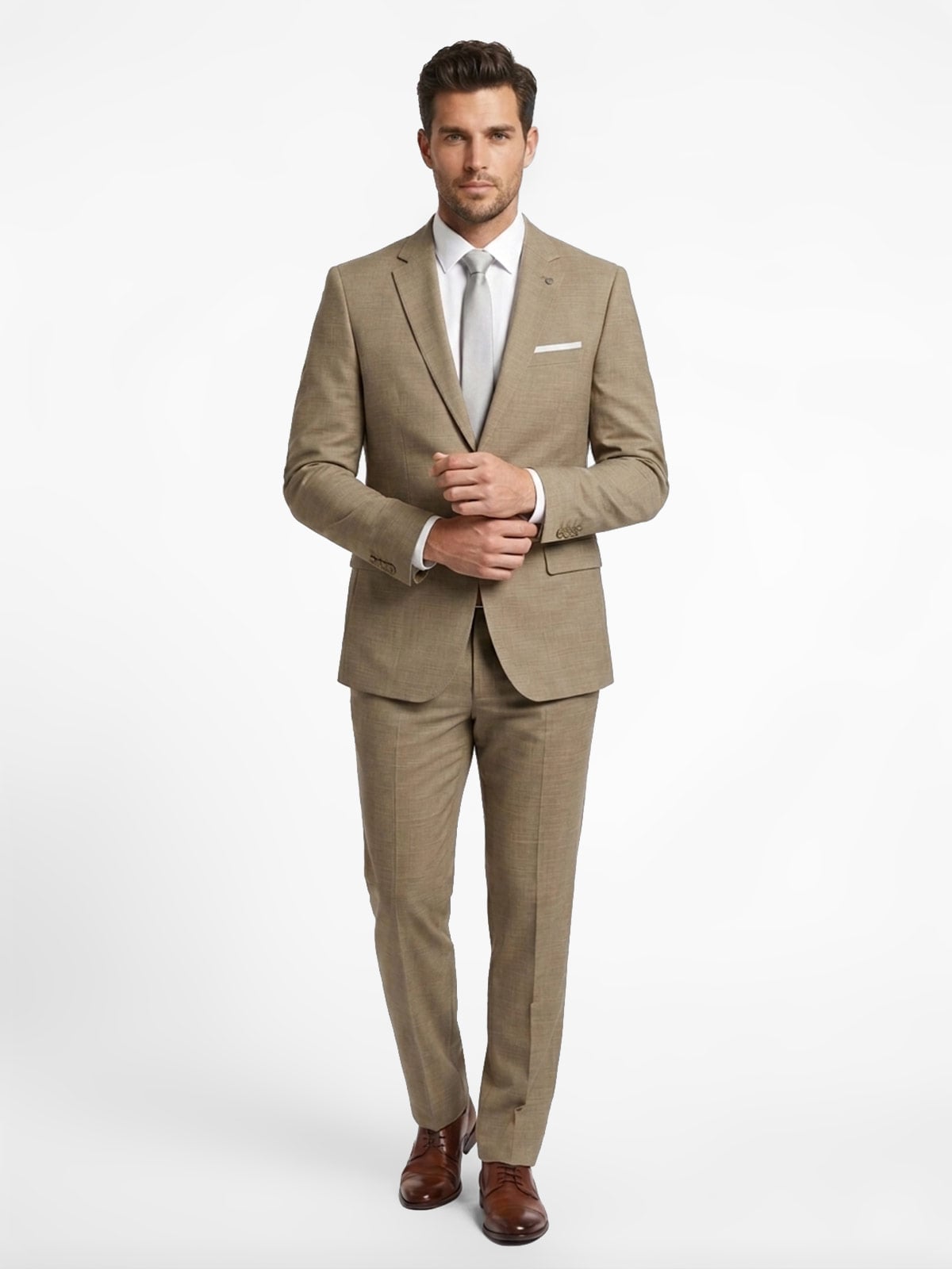 TERNO HOMBRE JOHN HOLDEN BEIGE TE5126 - 1