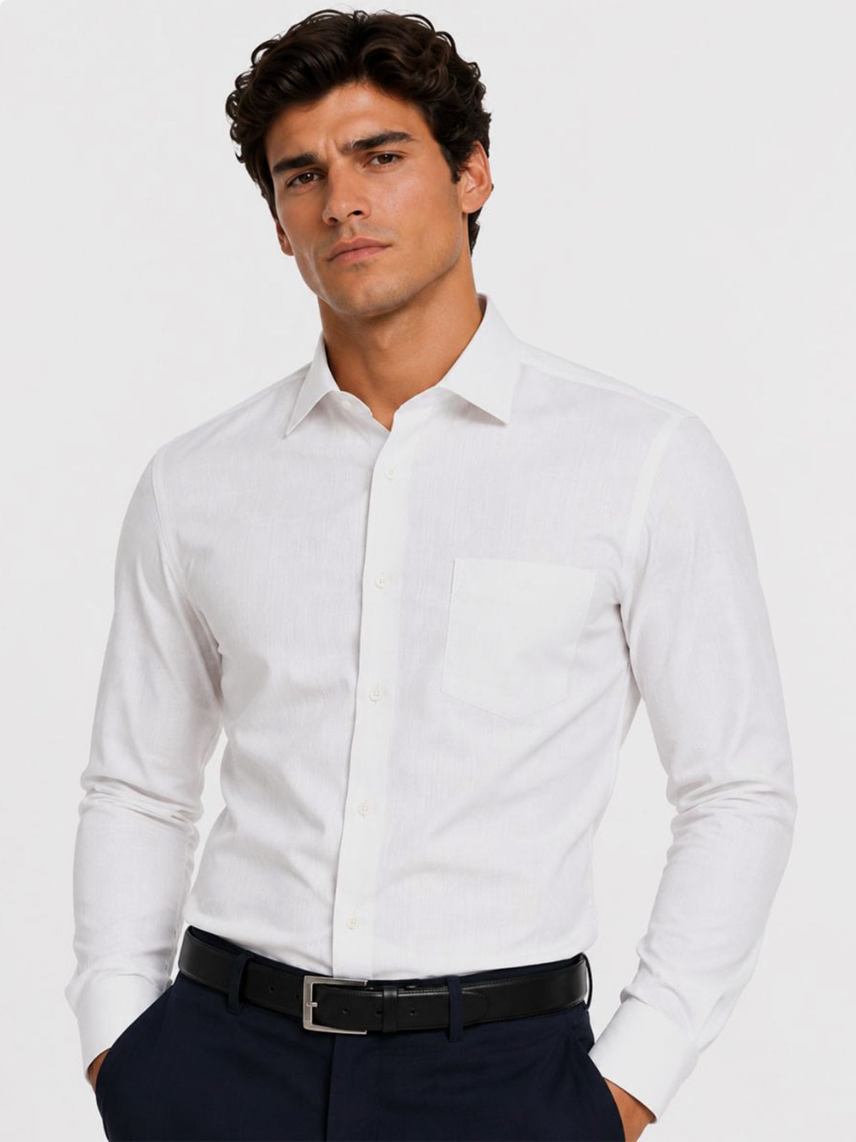 CAMISA MANGA LARGA HOMBRE JOHN HOLDEN ECO - 1