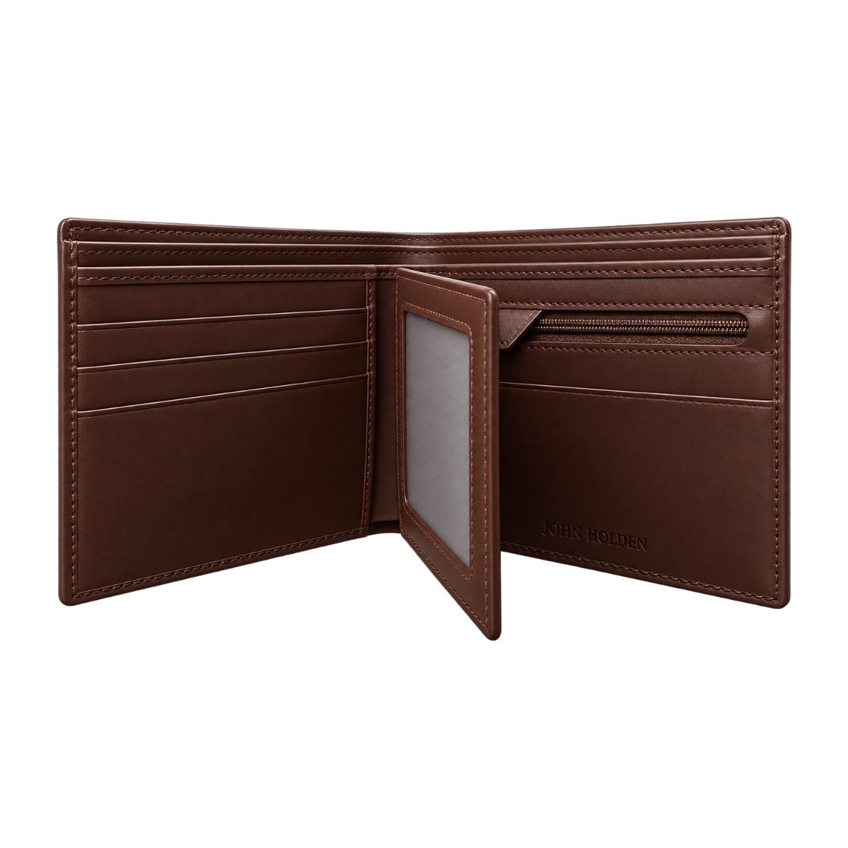 BILLETERA HOMBRE JOHN HOLDEN CUERO FORMAL - 2