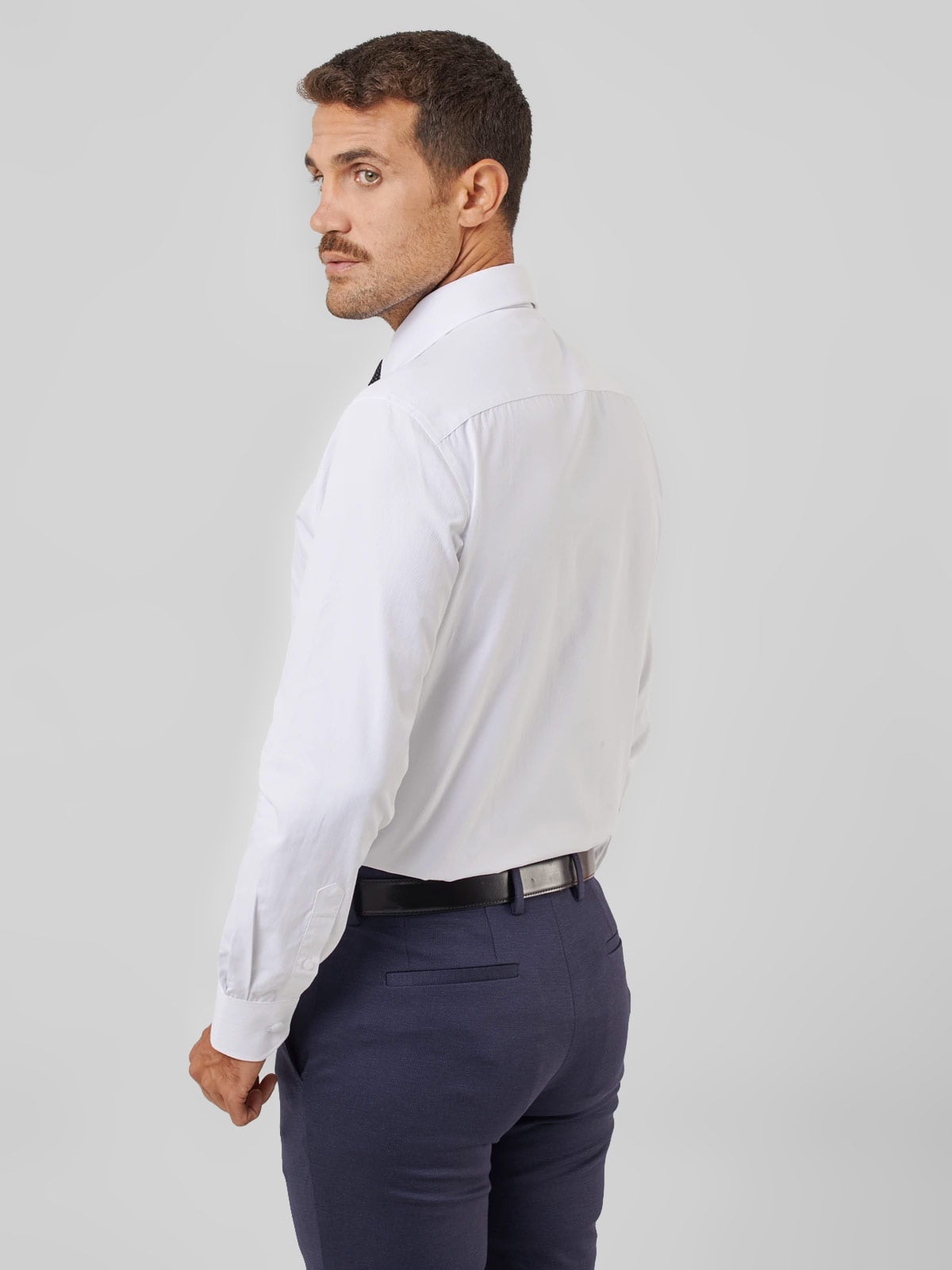 CAMISA MANGA LARGA HOMBRE JOHN HOLDEN BLANCO ECO - 2