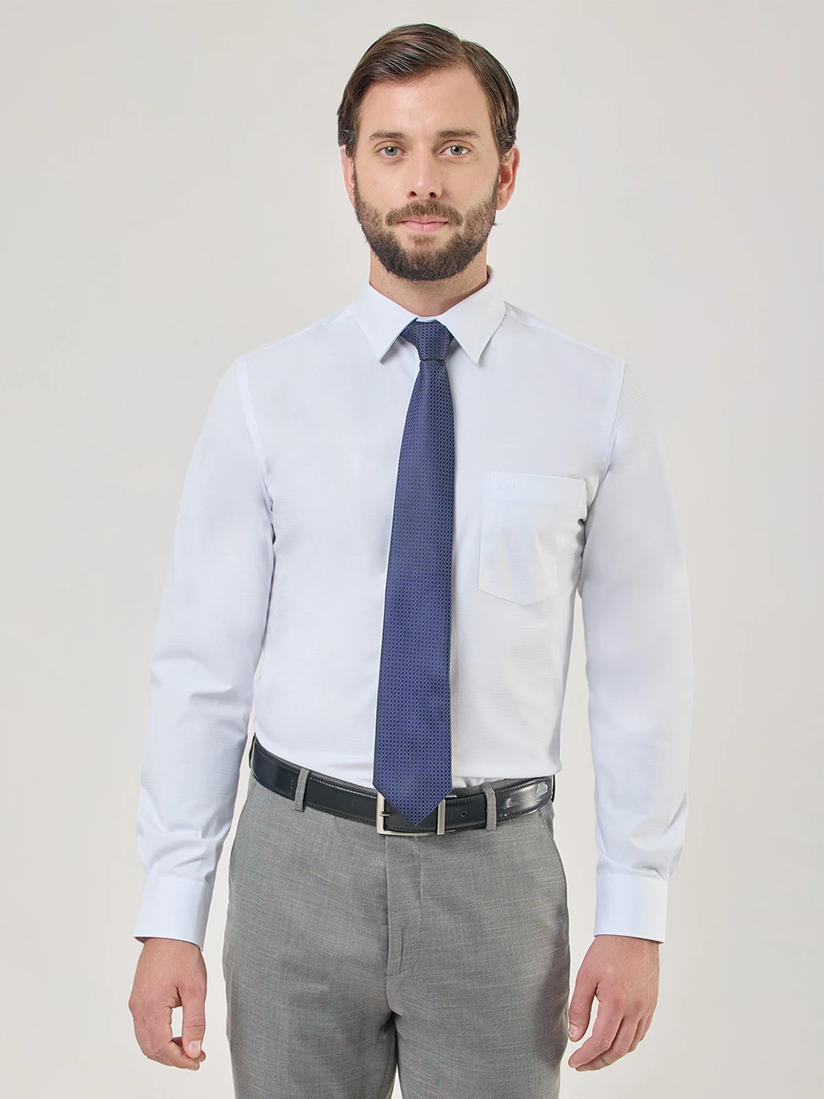 CAMISA MANGA LARGA HOMBRE JOHN HOLDEN BLANCO - 1