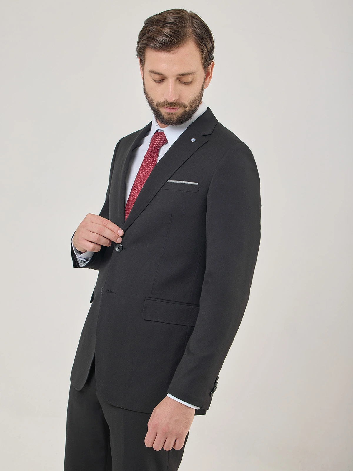 TERNO HOMBRE JOHN HOLDEN NEGRO - 4