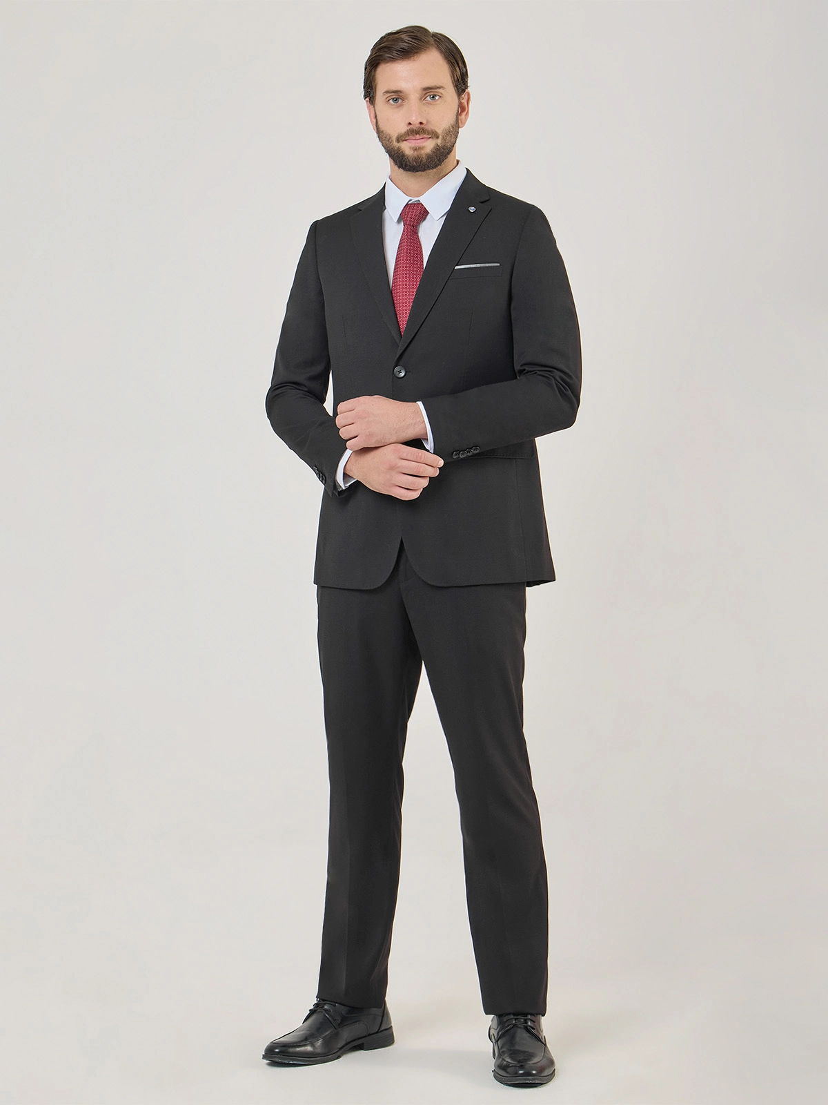 TERNO HOMBRE JOHN HOLDEN NEGRO - 1