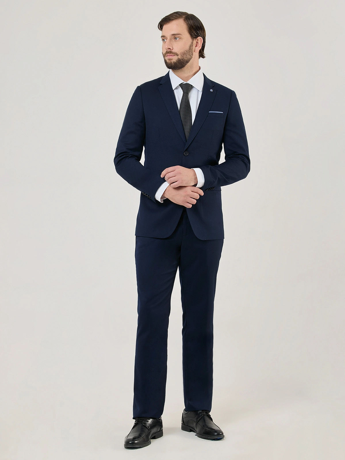 TERNO HOMBRE JOHN HOLDEN AZUL MARINO MODA - 1