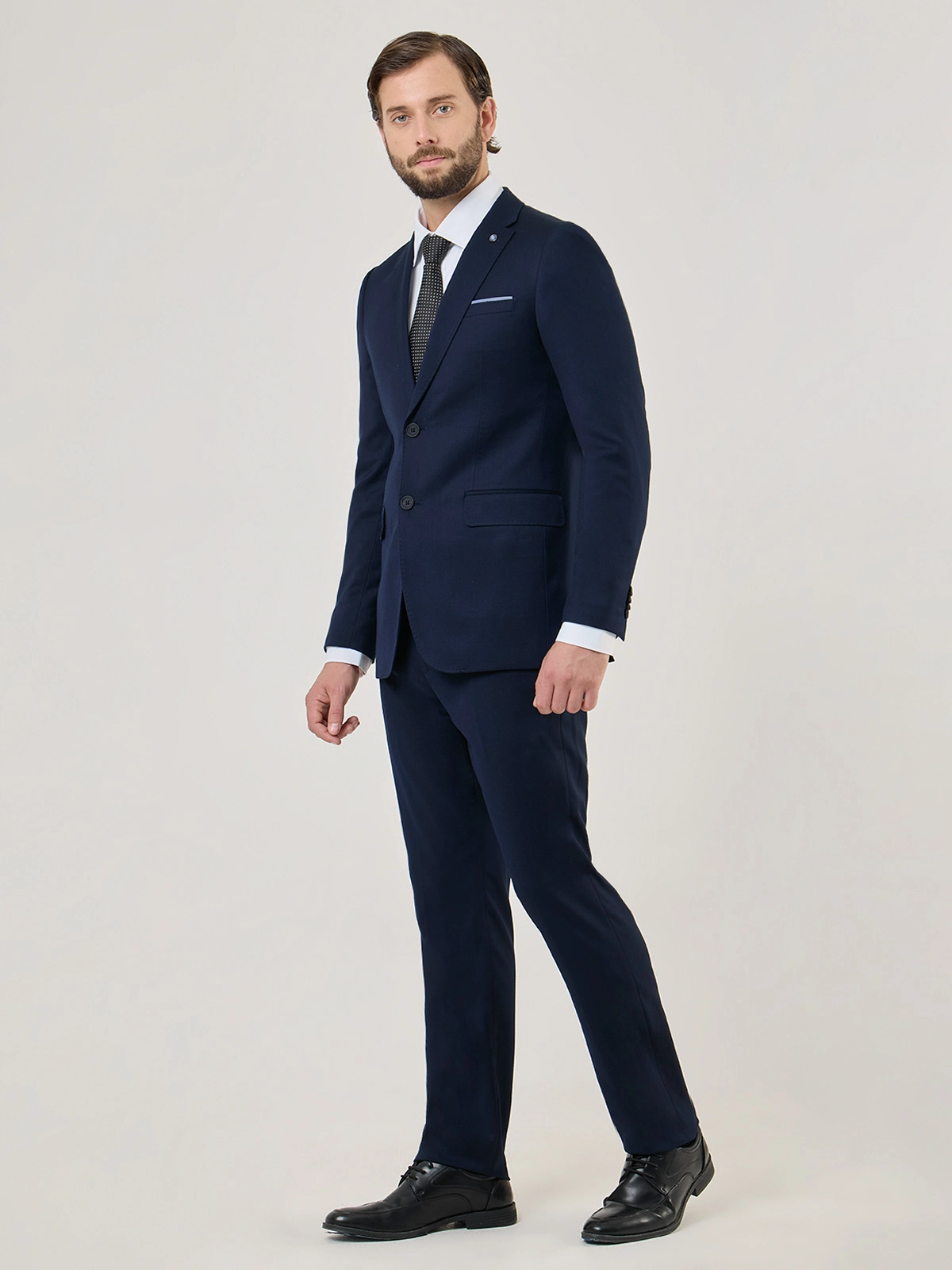 TERNO HOMBRE JOHN HOLDEN AZUL MARINO MODA - 3