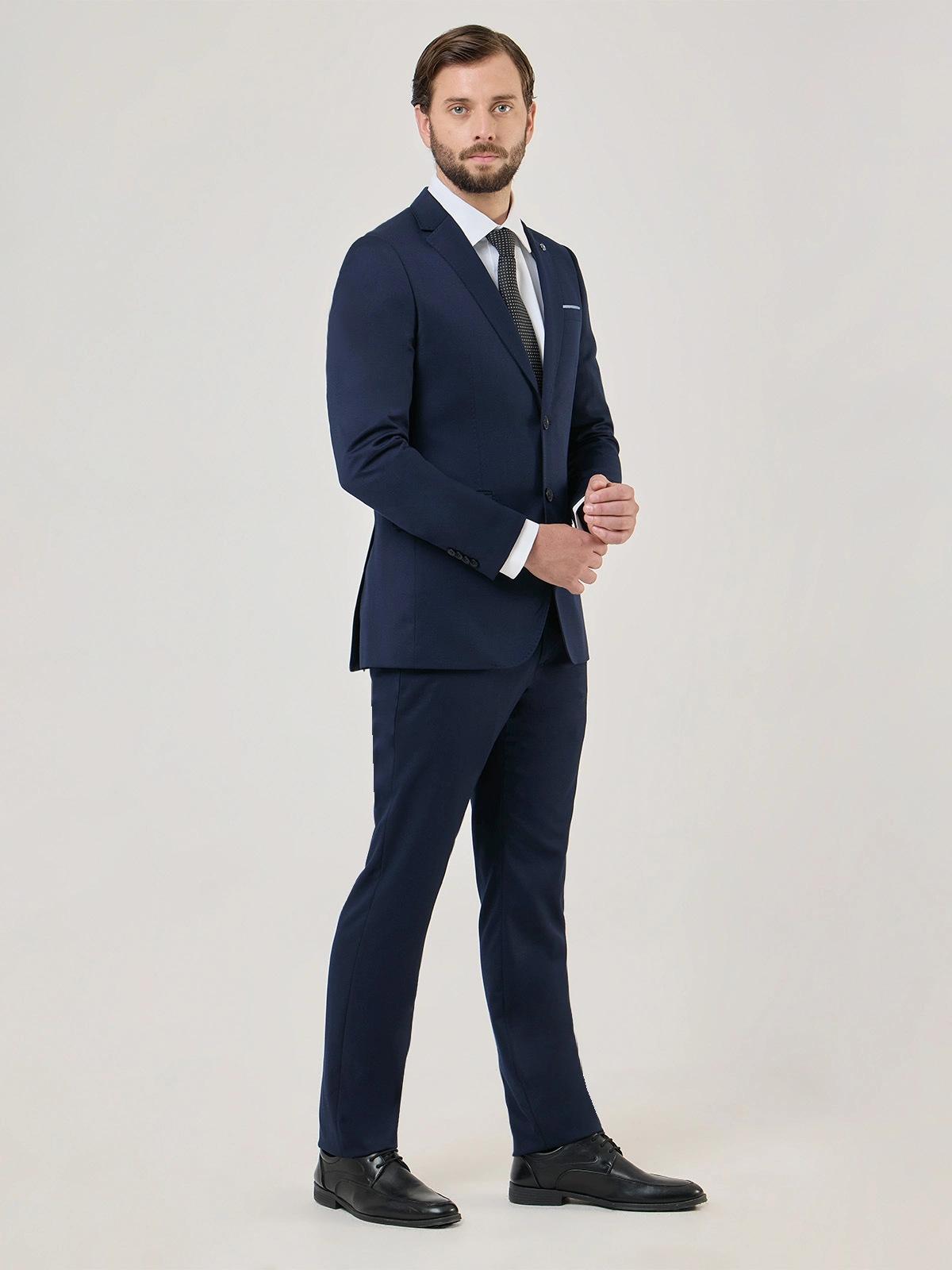 TERNO HOMBRE JOHN HOLDEN AZUL MARINO MODA - 5