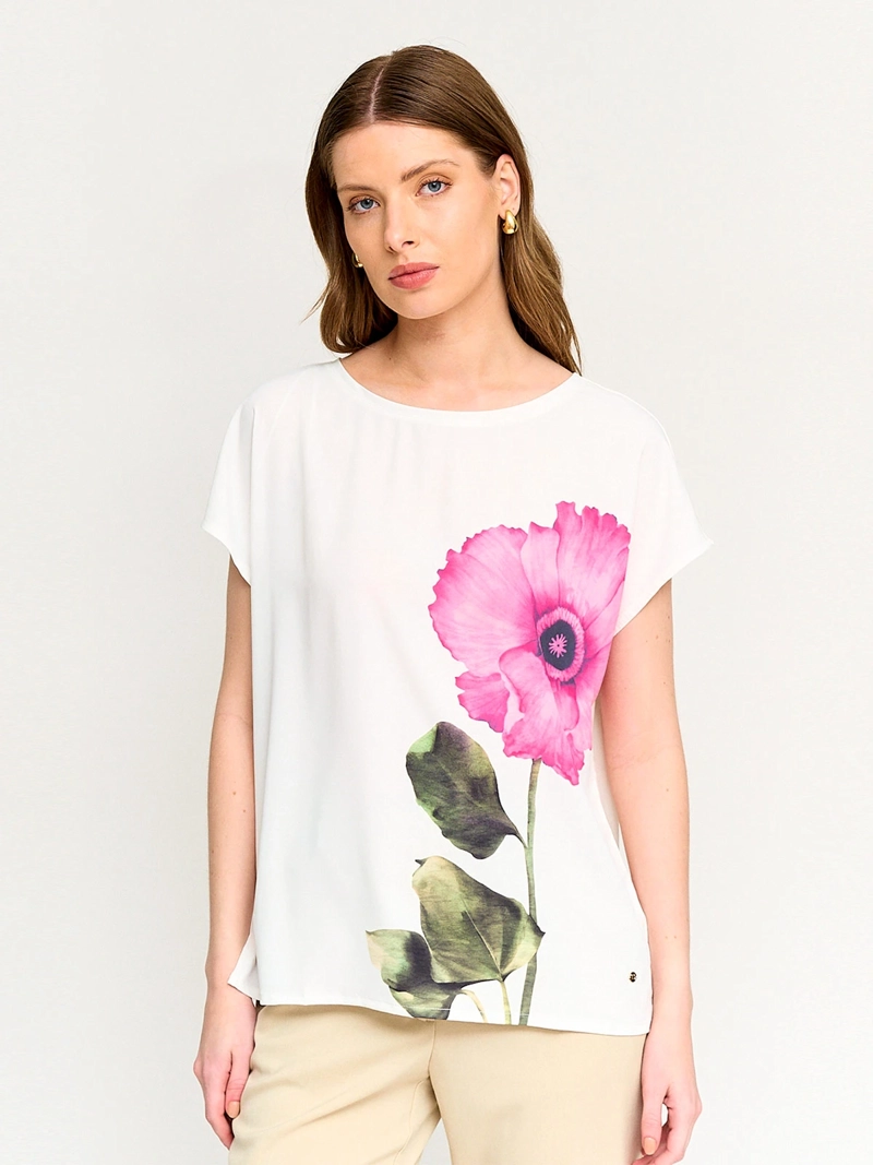 POLO MANGA CORTA MUJER CACHAREL AMODA - 1