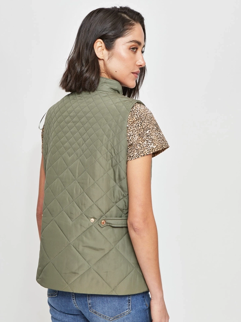 CHALECO MUJER CACHAREL ROMBO - 2