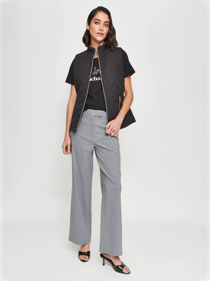 CHALECO MUJER CACHAREL ROMBO - 4