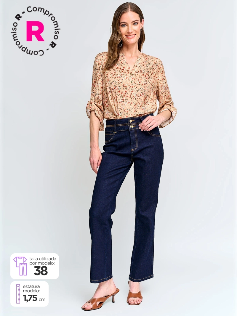 JEANS REGULAR MUJER CACHAREL CELCHI - 1