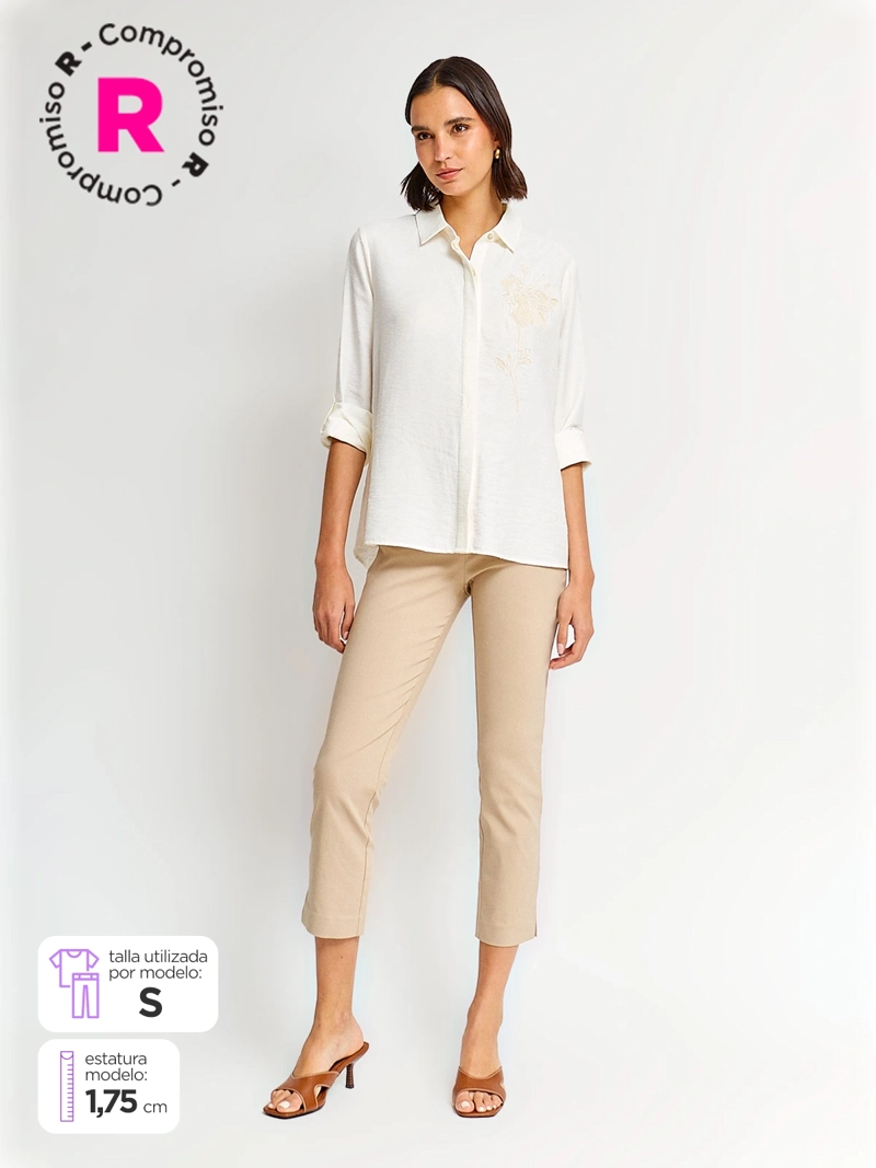 PANTALÓN MUJER CACHAREL BIMBO - 1