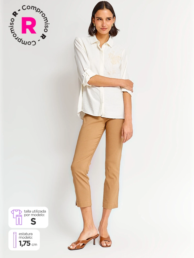 PANTALÓN MUJER CACHAREL BIMBO - 1