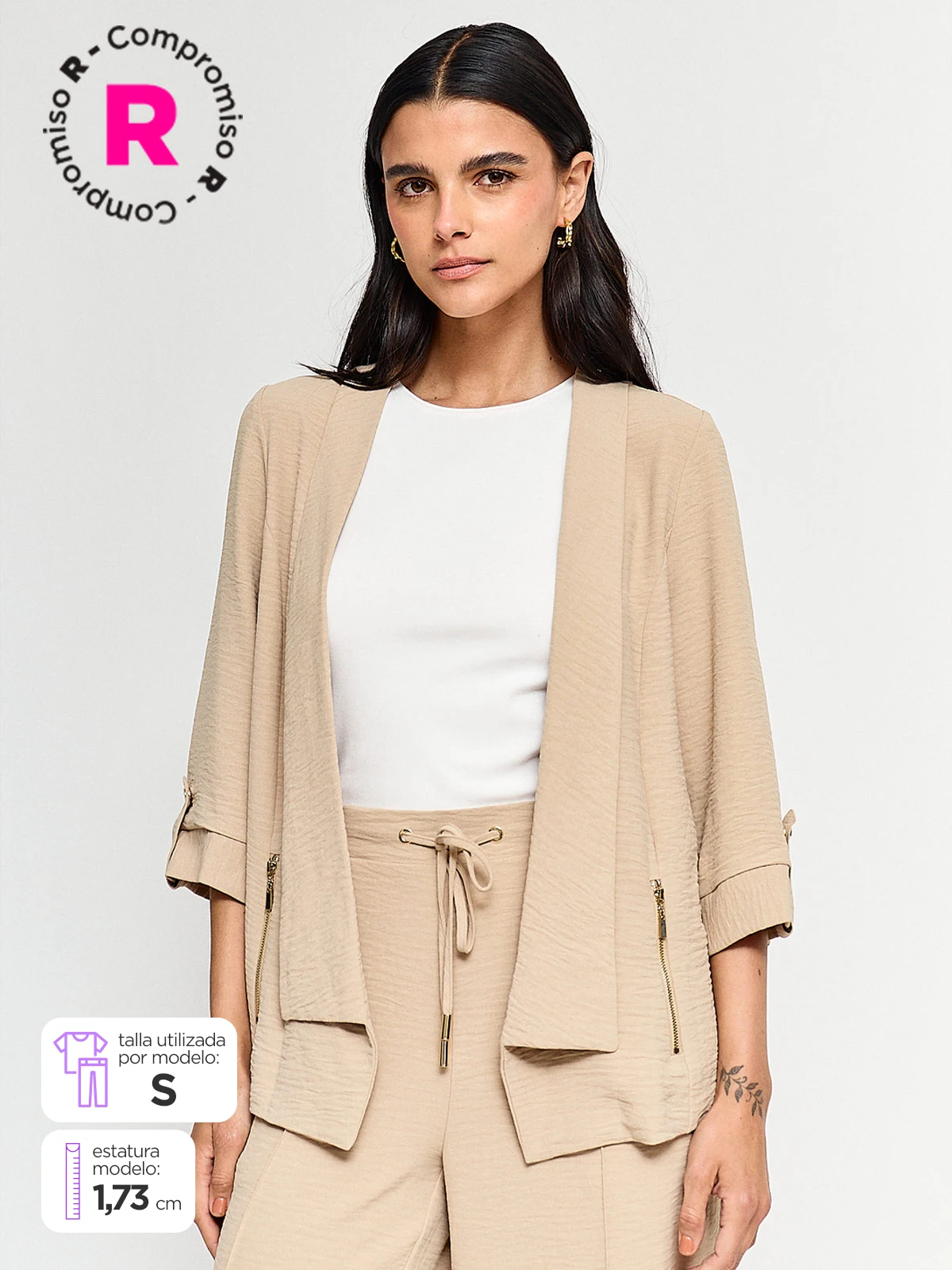 BLAZER MUJER CACHAREL BACO - 1