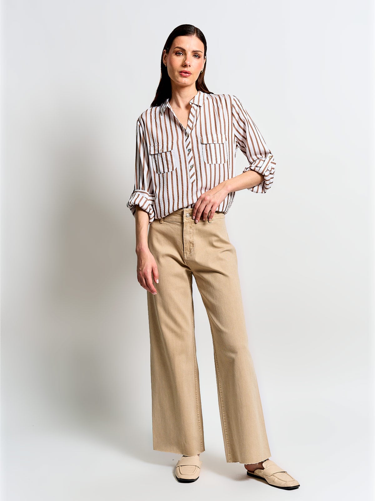 BLUSA MANGA LARGA MUJER CACHAREL BARCO - 4