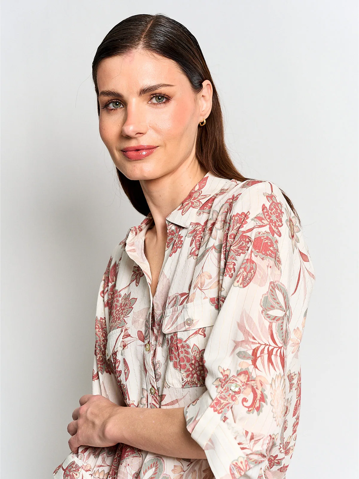 BLUSA MANGA LARGA MUJER CACHAREL BARCO - 3