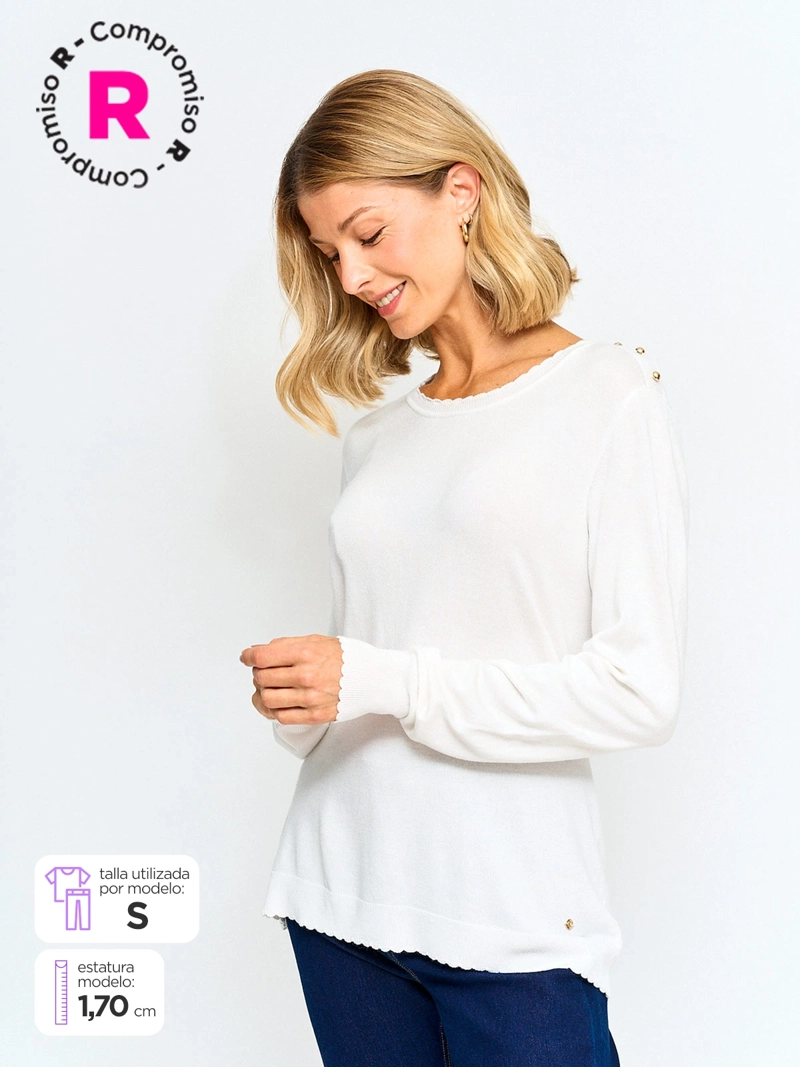 SWEATER MUJER CACHAREL CLAU - 1