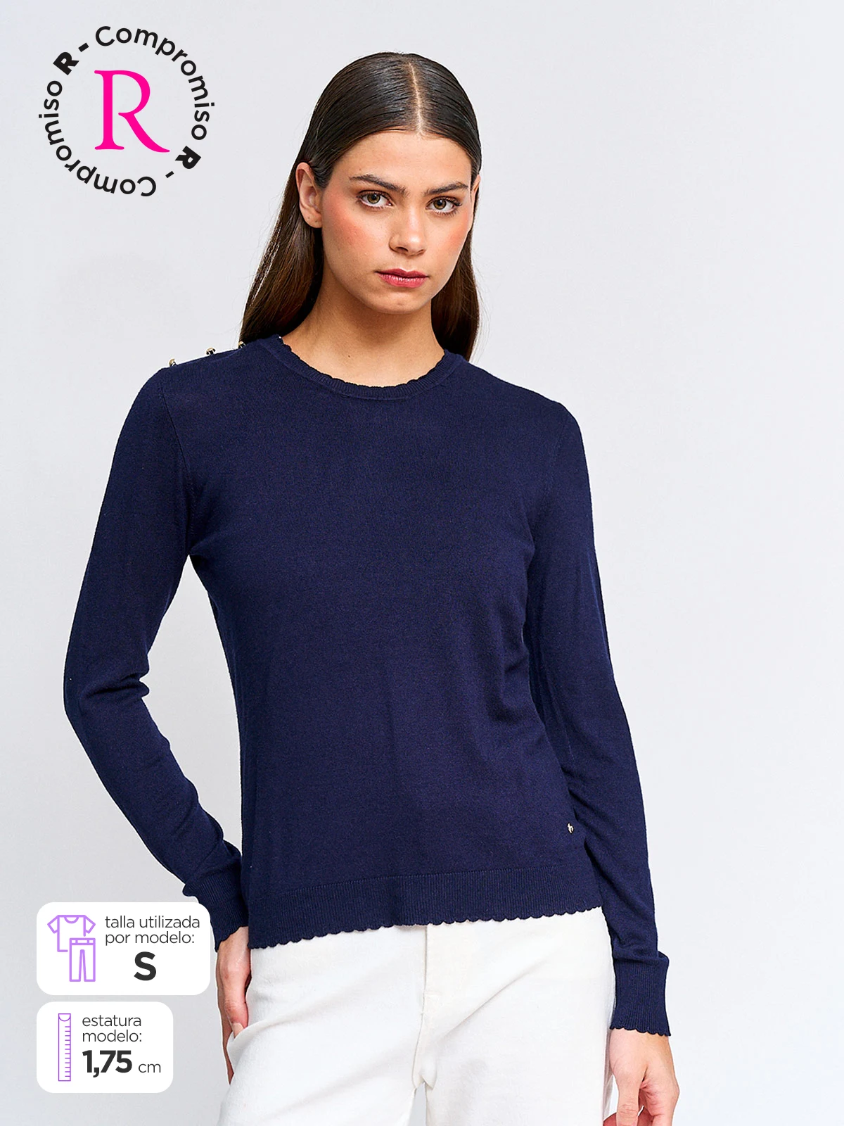 SWEATER MUJER CACHAREL CLAU - 1