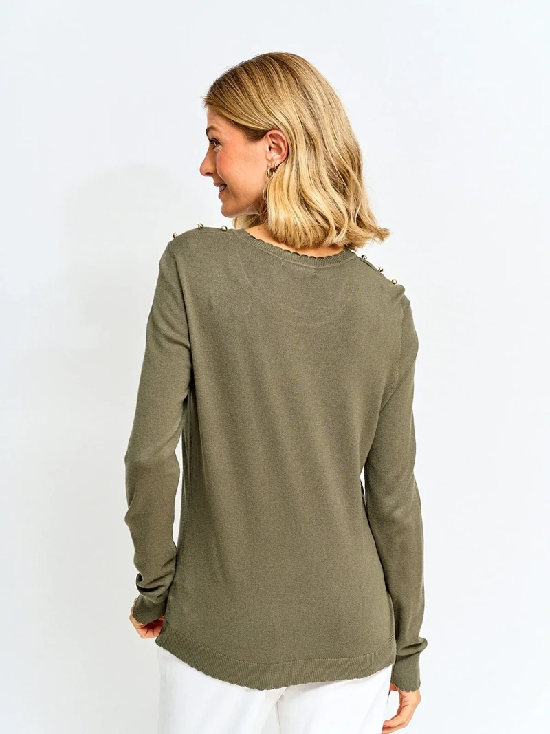 SWEATER MUJER CACHAREL CLAU - 2