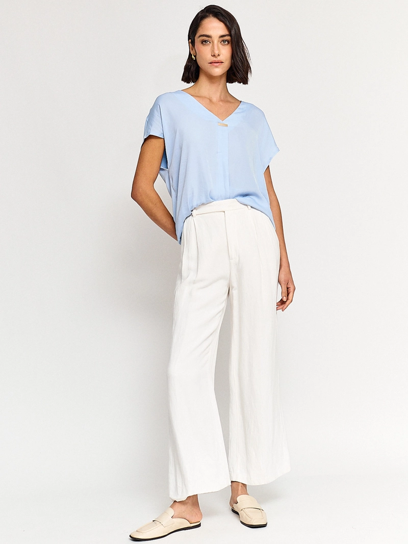 BLUSA MANGA CORTA MUJER CACHAREL BAGATA - 4