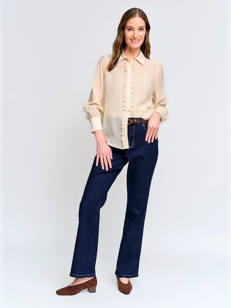 BLUSA MANGA LARGA MUJER CACHAREL CORINA - 4