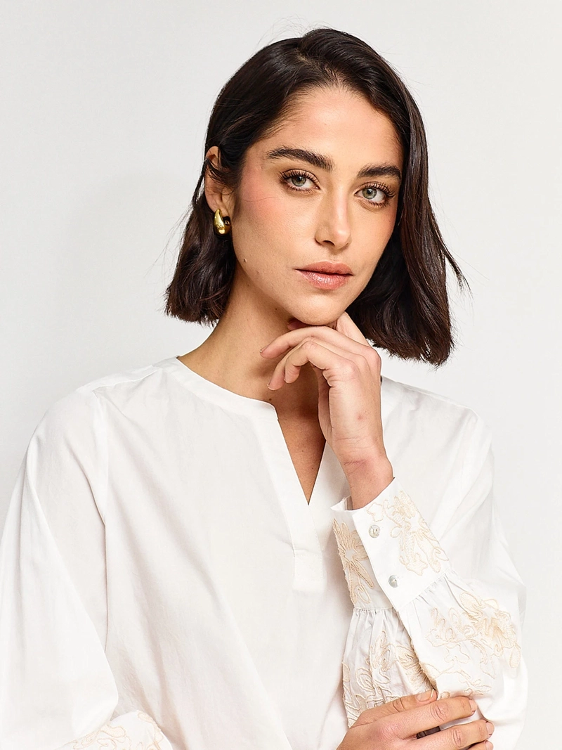 BLUSA MANGA LARGA MUJER CACHAREL BRUNA - 3