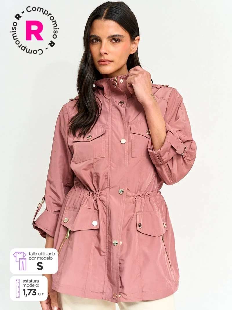 CASACA MUJER CACHAREL CIMBA - 1