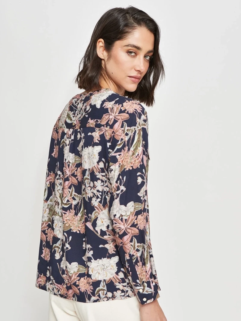 BLUSA MANGA LARGA MUJER CACHAREL CIERRE - 2