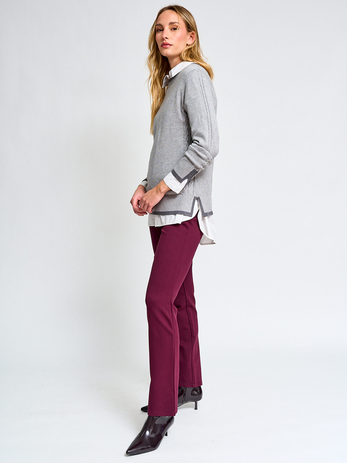 SWEATER MANGA LARGA MUJER CACHAREL ASTRID - 4