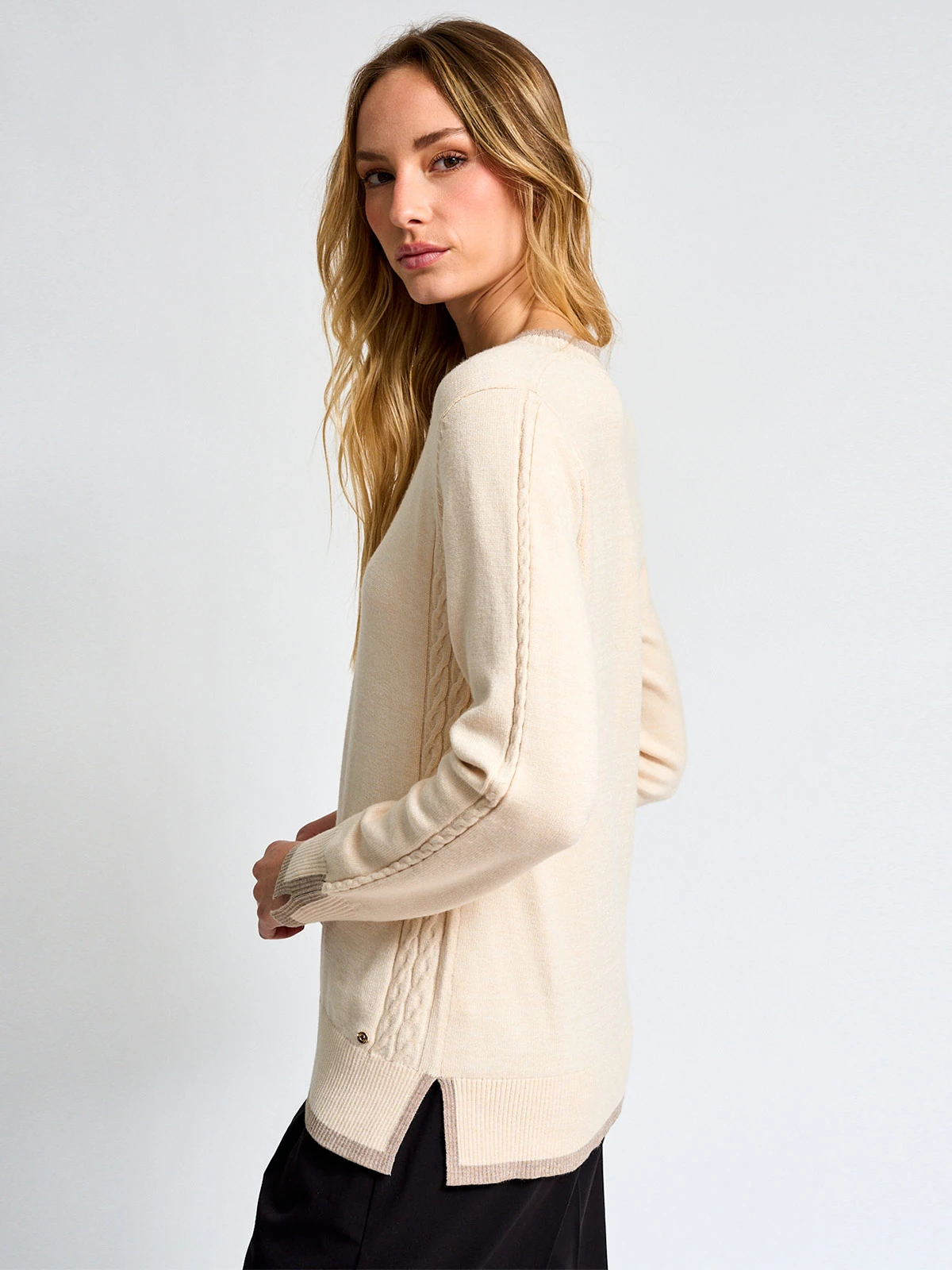 SWEATER MANGA LARGA MUJER CACHAREL ASTRID - 2