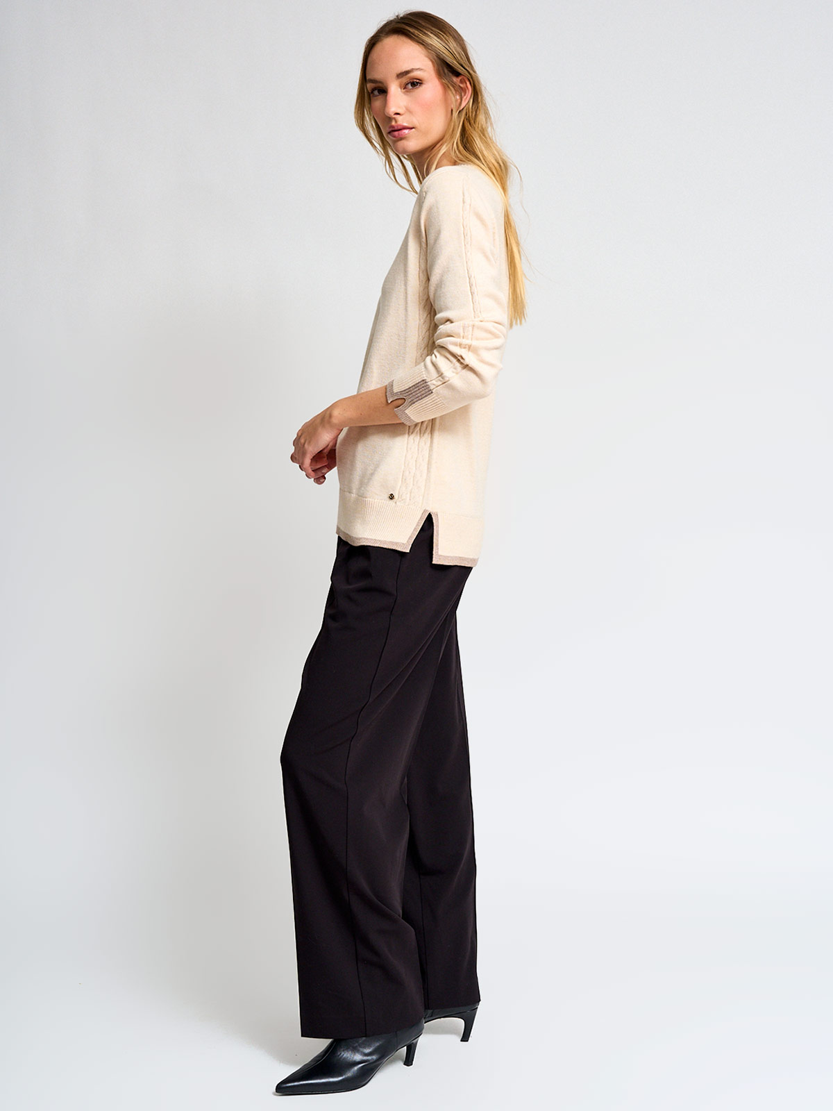 SWEATER MANGA LARGA MUJER CACHAREL ASTRID - 4