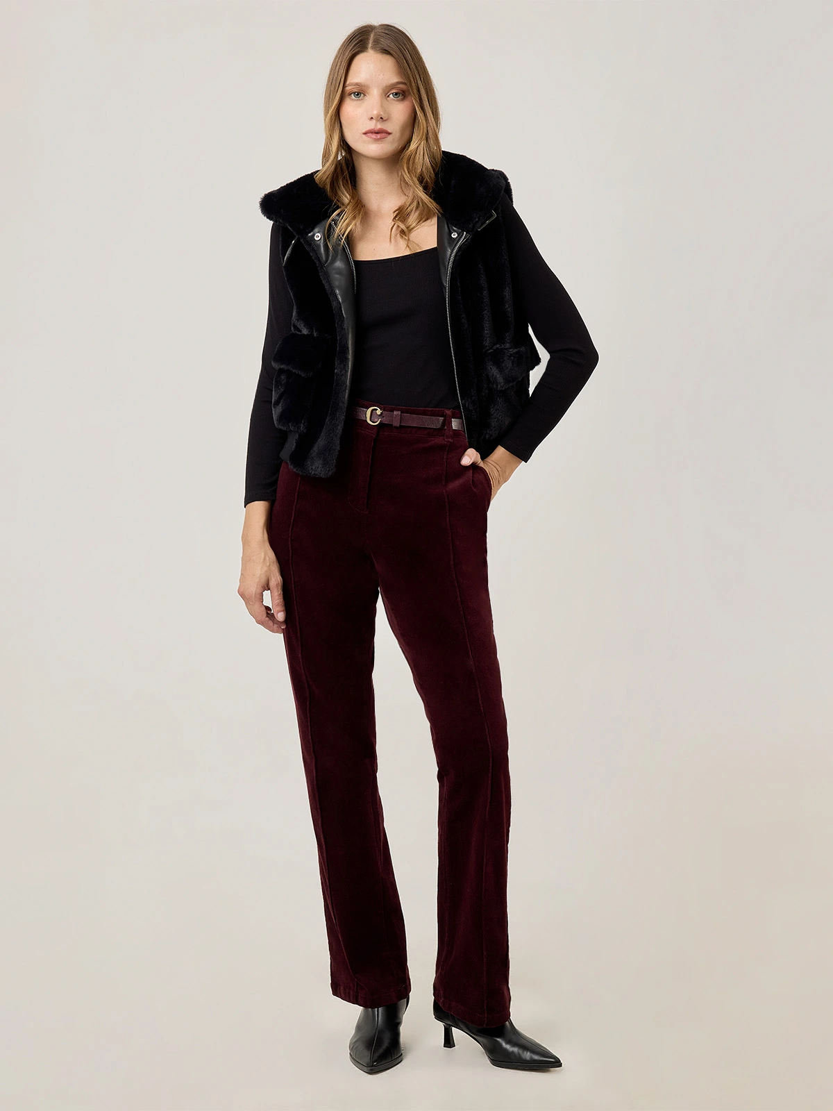 PANTALÓN MUJER CACHAREL ETELE - 5