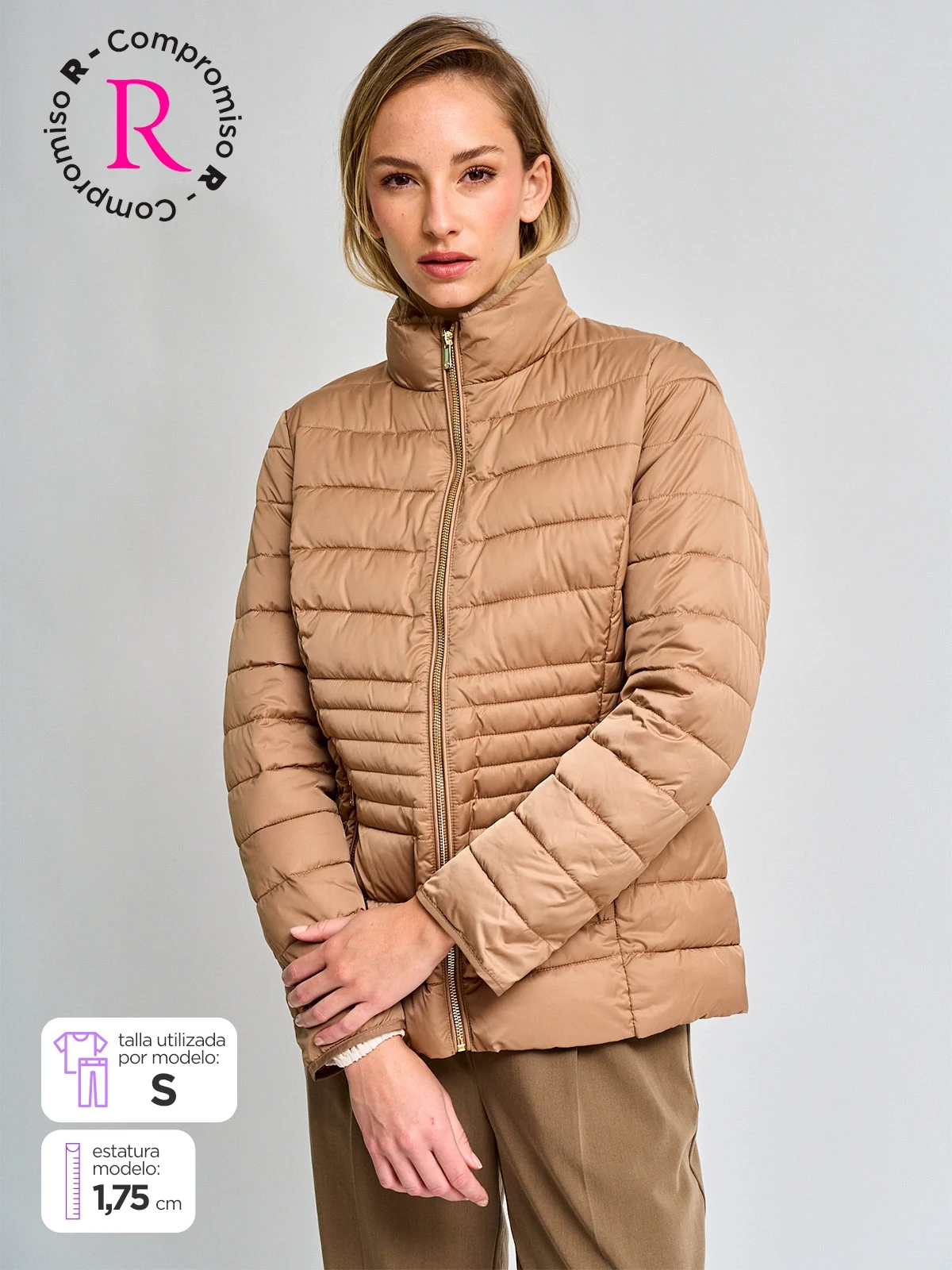 PARKA MUJER CACHAREL AMATISTA - 1