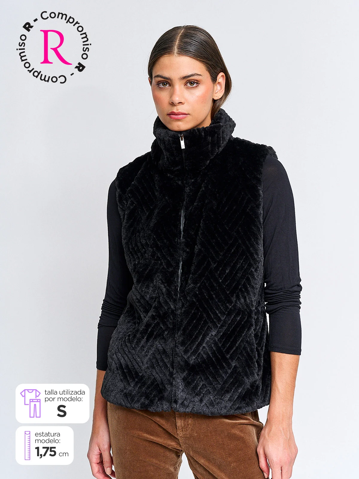 CHALECO MUJER CACHAREL ESIN - 1